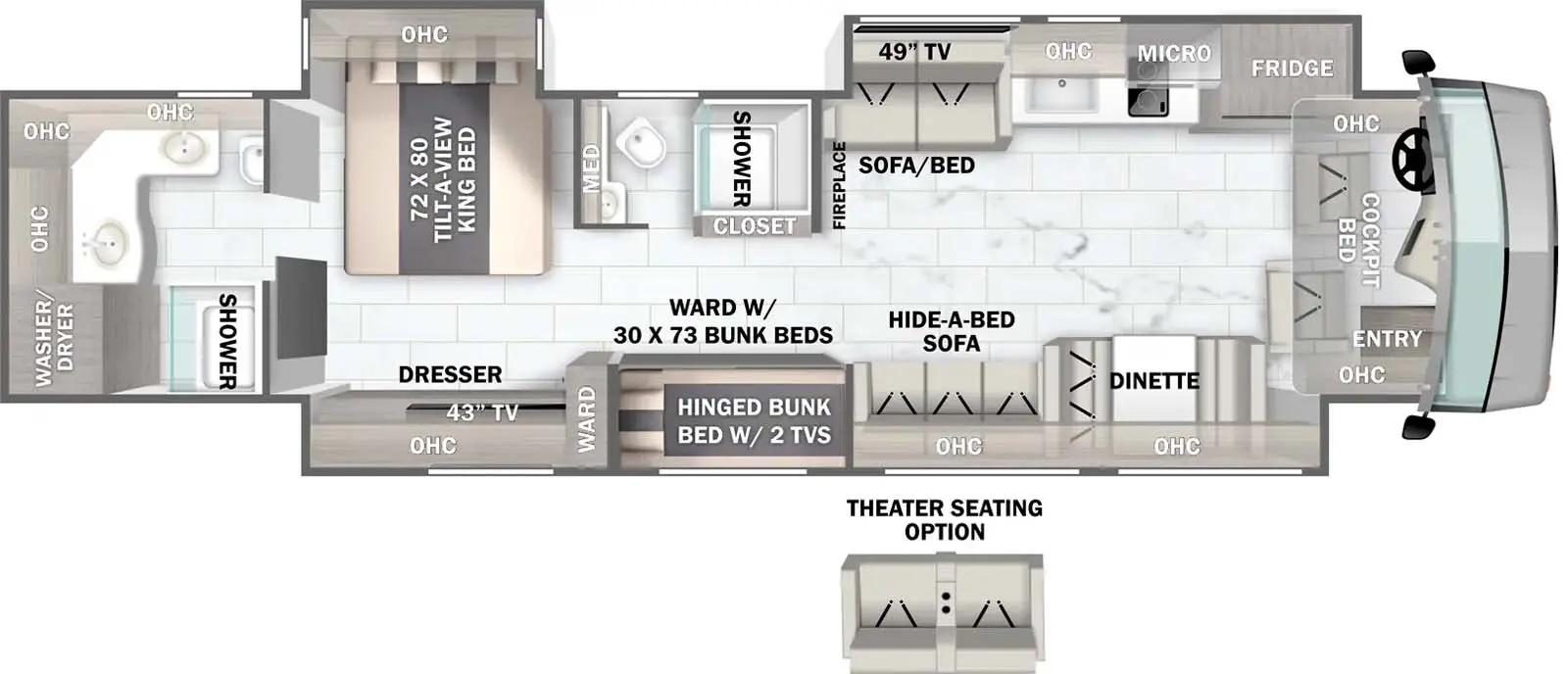 45CA Floorplan Image